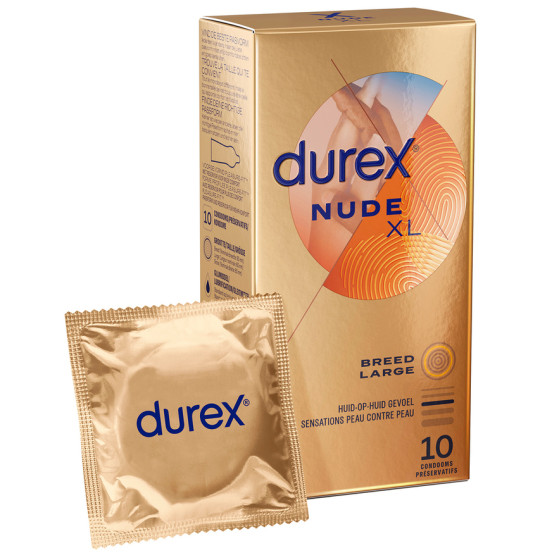Condoms Durex Nude XL 60mm x10