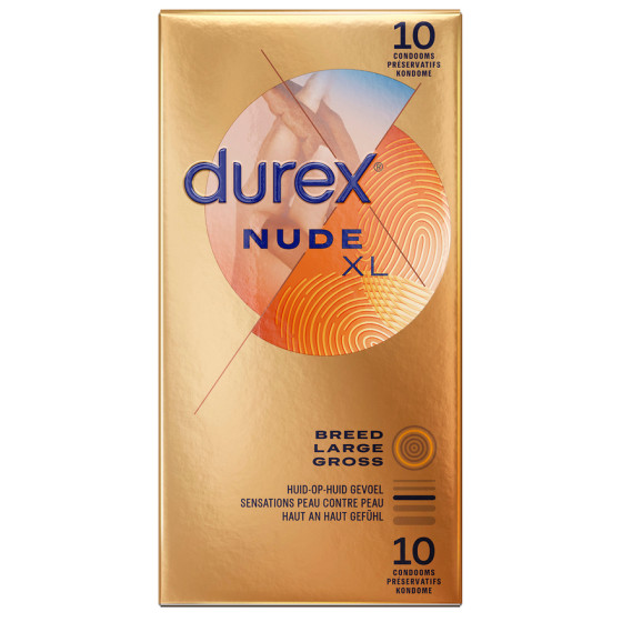 Condoms Durex Nude XL 60mm x10