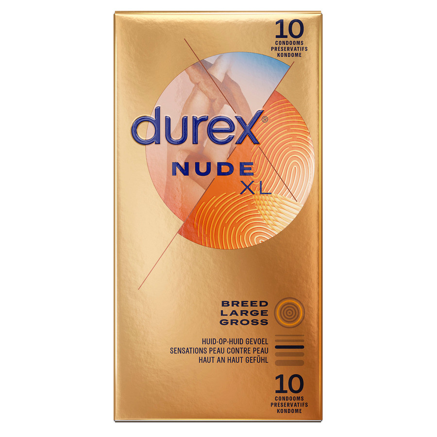 Condoms Durex Nude XL 60mm x10