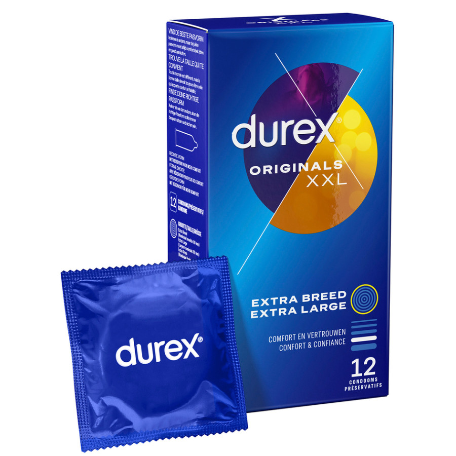 Condoms Durex Originals XXL x12