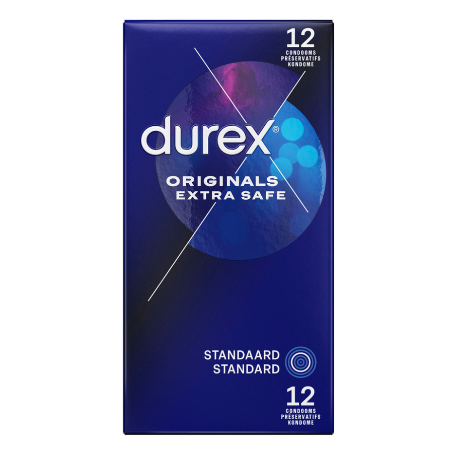 Durex Originals Extra Safe Thick Condoms x10