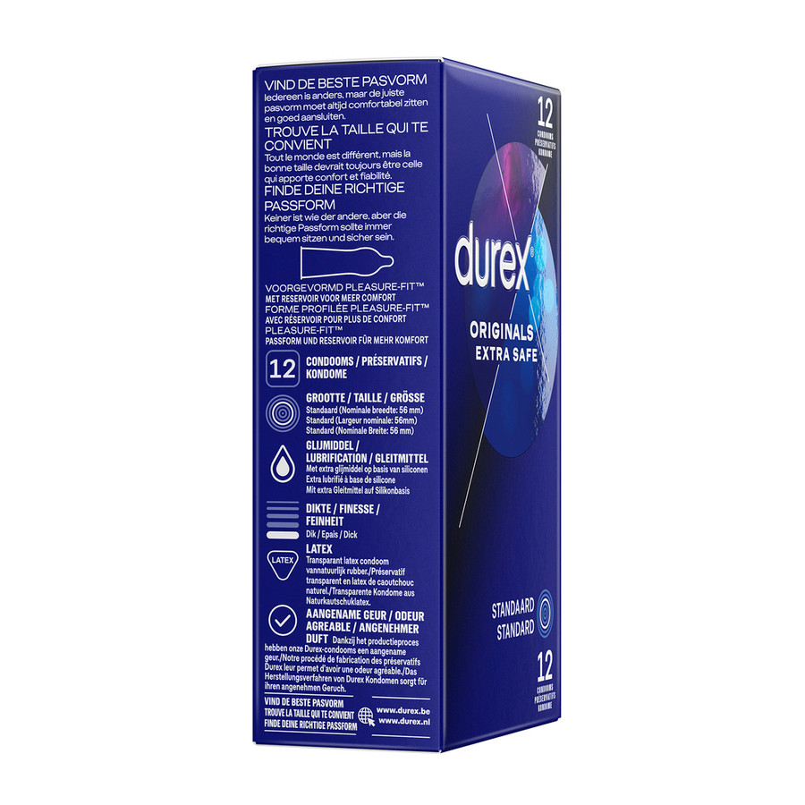 Durex Originals Extra Safe Thick Condoms x10