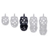 Cage de chasteté Dotty L 9.5 x 3.9cm Noire