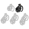 Cage de chasteté Point Up M 8 x 3.7 cm Noire