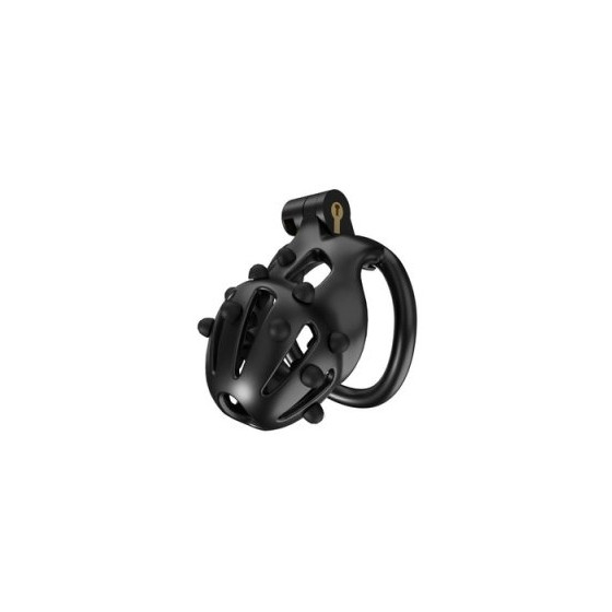 Cage de chasteté Point Up M 8 x 3.7 cm Noire