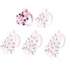 Cage de chasteté Point Up S 6 x 3.5 cm Rose