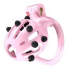Cage de chasteté Point Up S 6 x 3.5 cm Rose