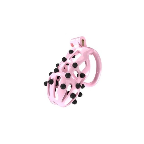 Point Up chastity cage L 10 x 4 cm Pink