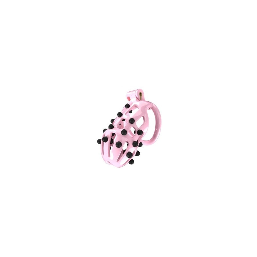 Point Up chastity cage L 10 x 4 cm Pink