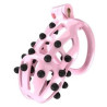 Point Up chastity cage L 10 x 4 cm Pink