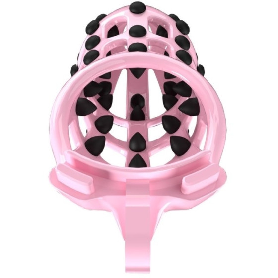 Point Up chastity cage L 10 x 4 cm Pink