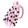 Cage de chasteté Point Up XL 11 x 4 cm Rose