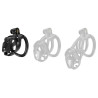 Cage de chasteté Bouh S 6 x 3.4 cm Noire