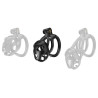 Cage de chasteté Bouh M 8 x 3.5 cm Noire
