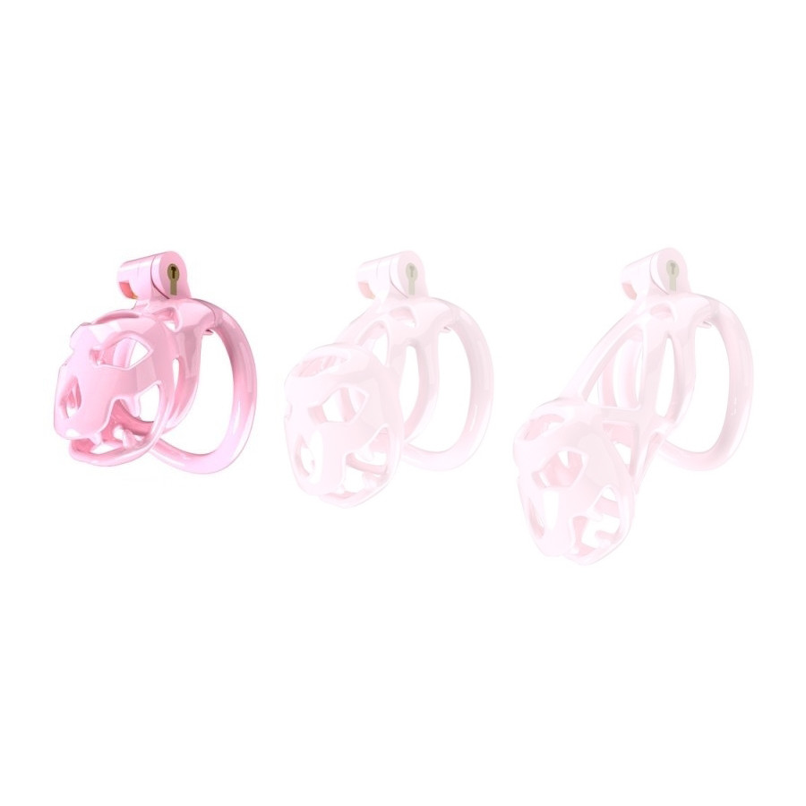 Cage de chasteté Bouh S 6 x 3.4 cm Rose