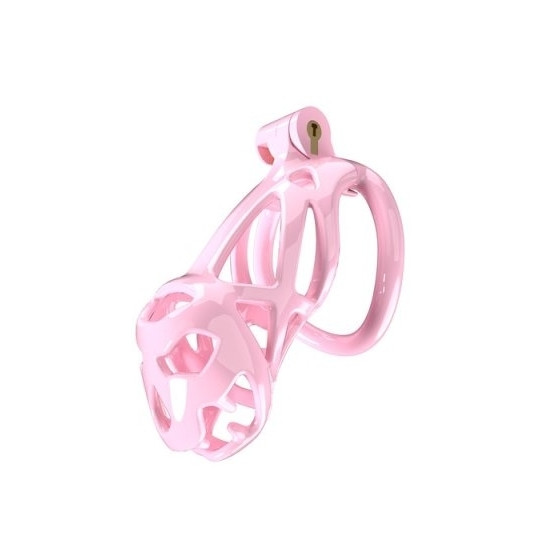 Cage de chasteté Bouh L 10 x 3.5 cm Rose