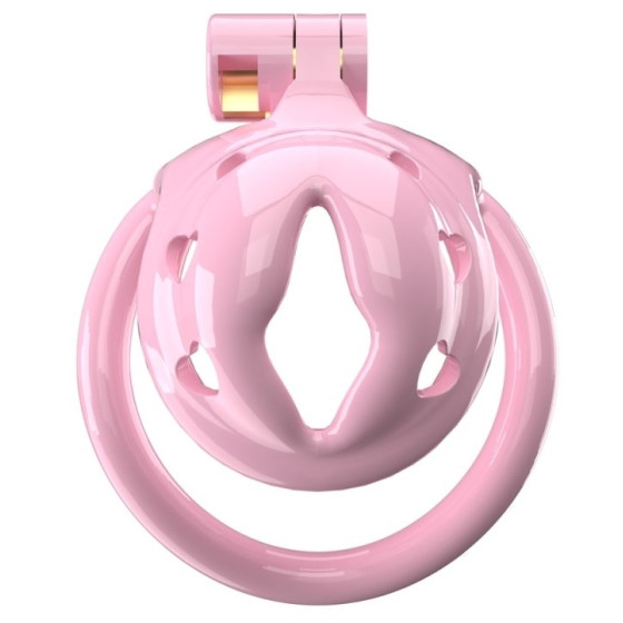 Cage de chasteté Sissy Heart 3 x 3.4cm Rose