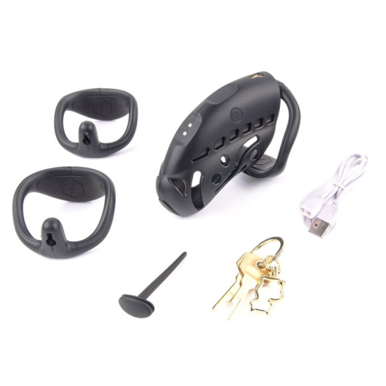 Cage de Chasteté Électro Nautilus 9.5 x 3.5cm