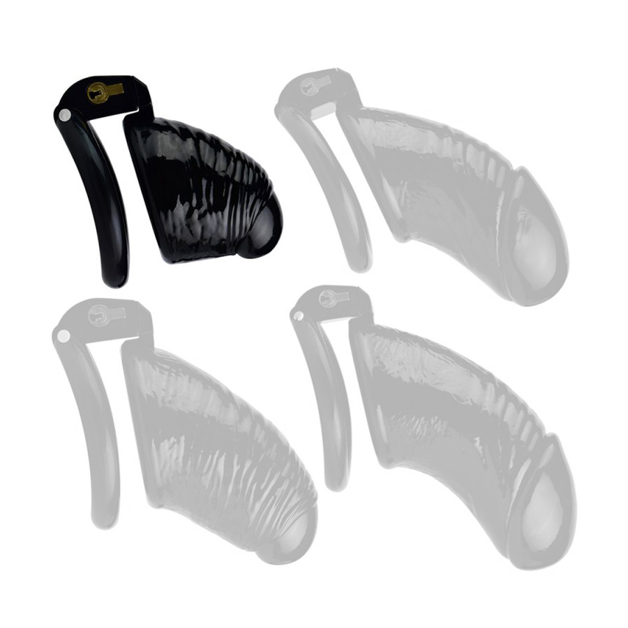 Cage de chasteté Worle S 7 x 3.3 cm Noire