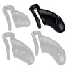 Cage de chasteté Worle L 11 x 3.7 cm Noire