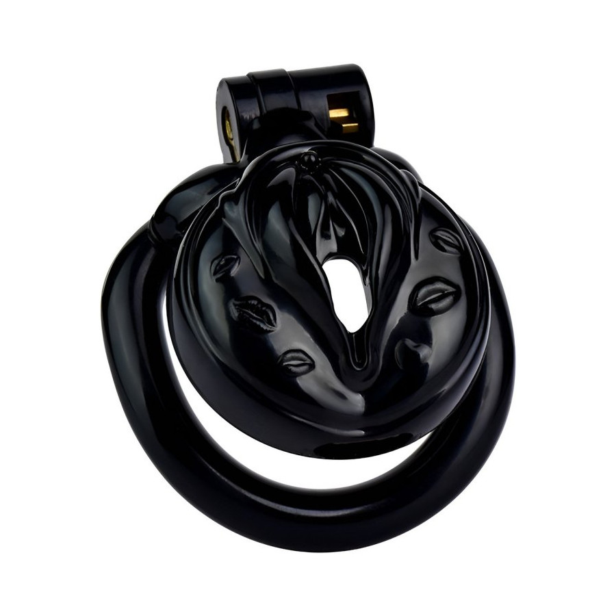 Cage de Chasteté Sissy Kiss 3.5 x 3.8cm Noir