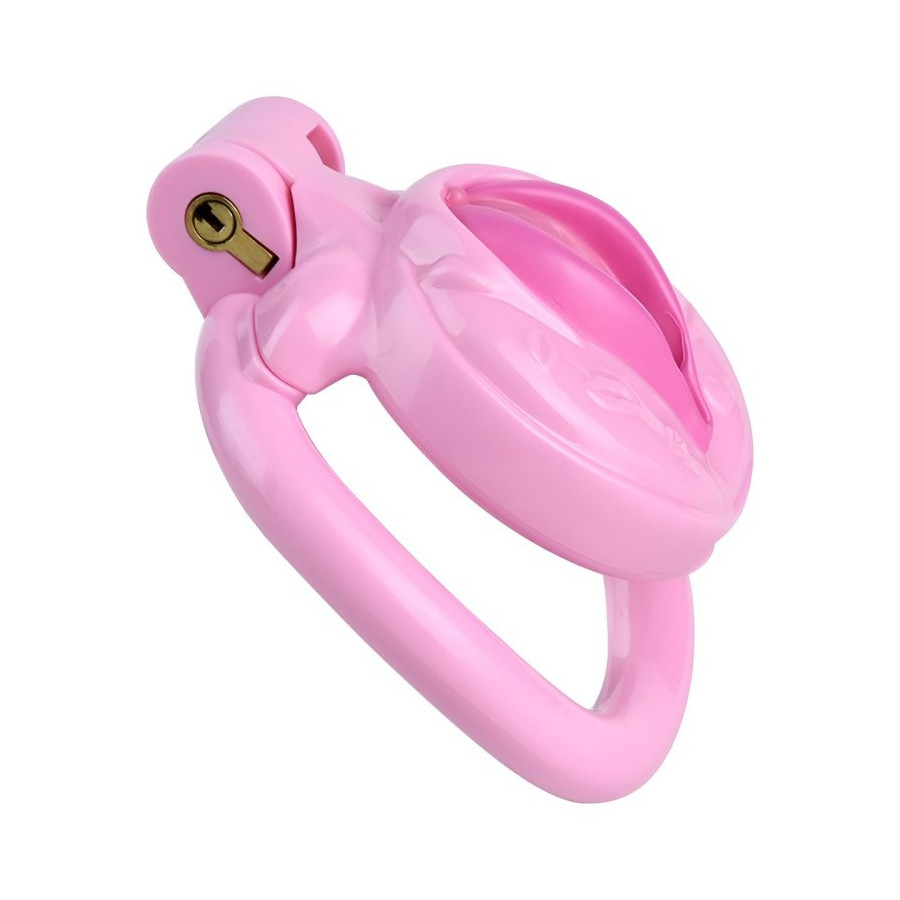 Cage de Chasteté Sissy Kiss 3.5 x 3.8cm Rose