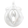 Cage de Chasteté Sissy Kiss 3.5 x 3.8cm Blanc
