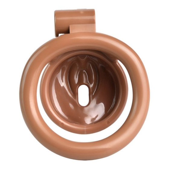 Cage de Chasteté Sissy Kiss 3.5 x 3.8cm Marron