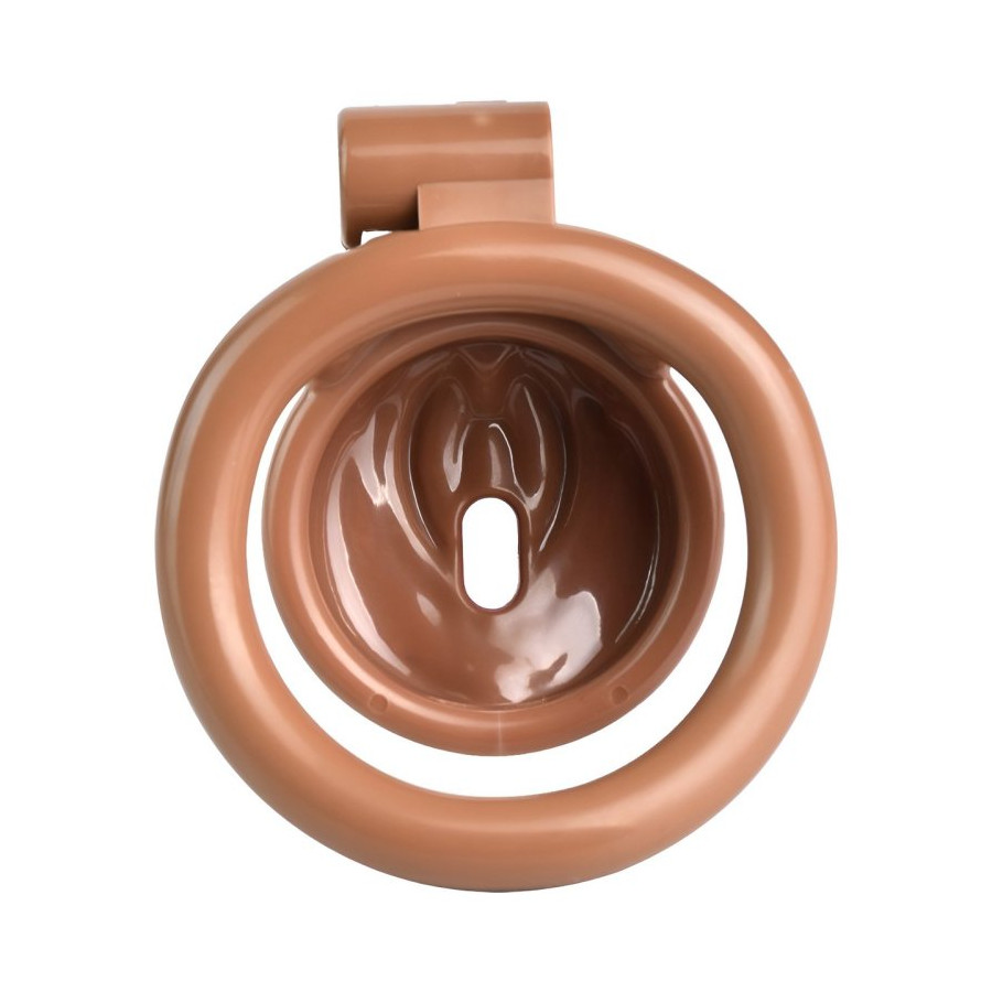 Cage de Chasteté Sissy Kiss 3.5 x 3.8cm Marron