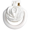 Cage de Chasteté Sissy Rose 3.5 x 3.5cm Blanche