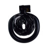 Cage de Chasteté Sissy Rose 3.5 x 3.5 cm Noire