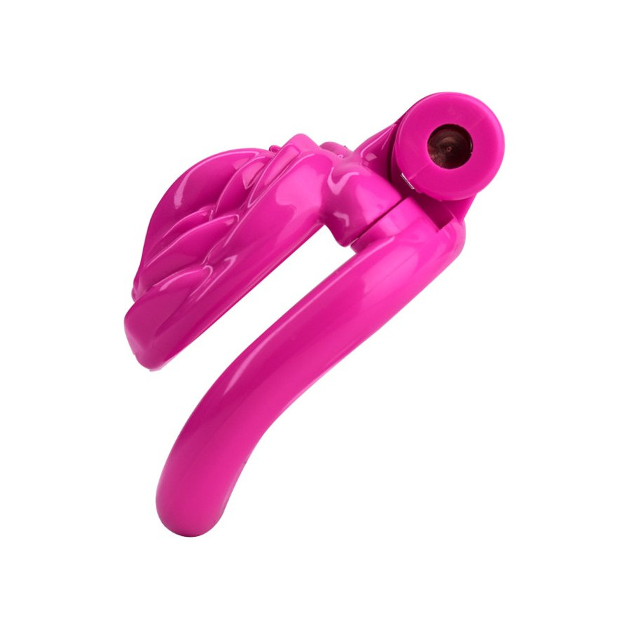 Cage de Chasteté Sissy Rose 3.5 x 3.5 cm Rose