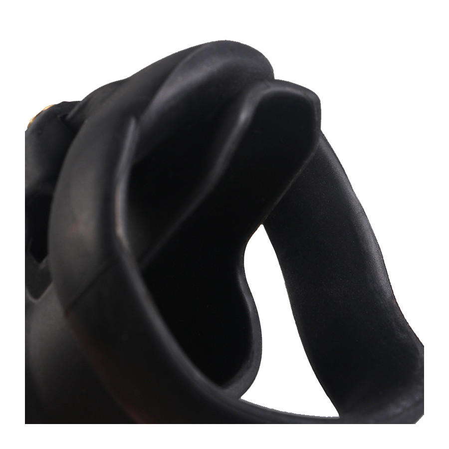 Cage de Chasteté Silicone Flexty S 9 x 3.5cm Noire