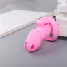 Flexty Chastity Cage M 10.5 x 3.5cm Pink