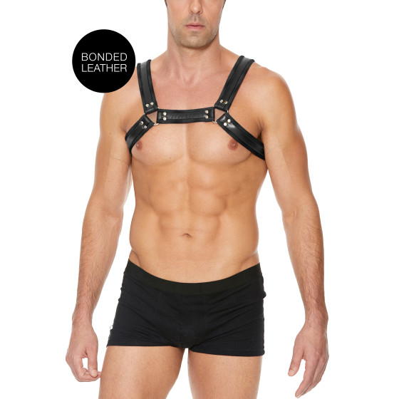 Harnais Buckle Bulldog Noir