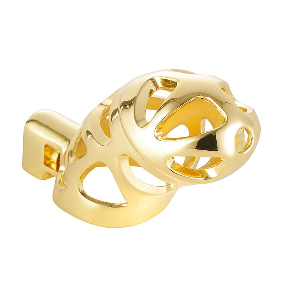 Cage de chasteté Very Lock 10.5 x 3.5 cm Dorée