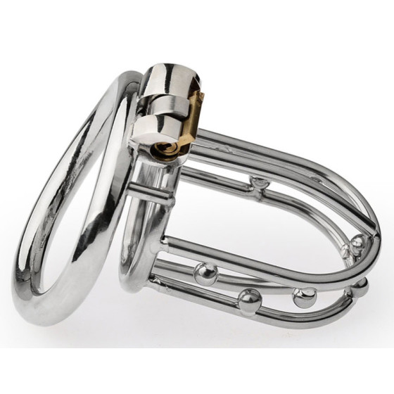 Cage de chasteté Right Pearly 7 x 3.5cm