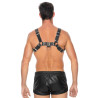 Harnais Chest Bulldog Noir