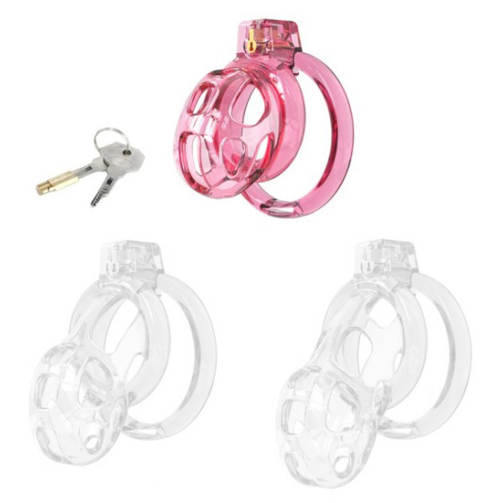 Cage de Chasteté Lock Cobra S 6 x 3.6cm Rose