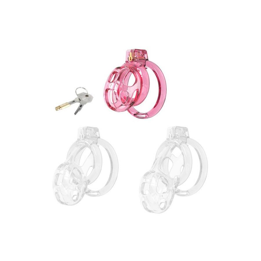 Cage de Chasteté Lock Cobra S 6 x 3.6cm Rose