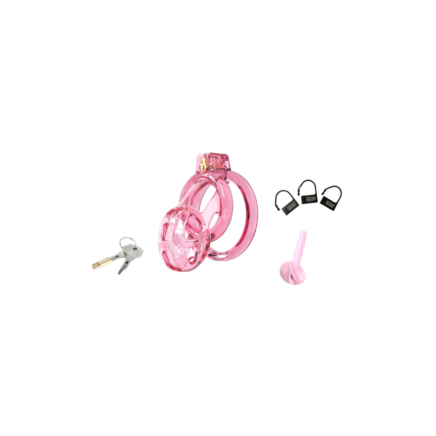 Cage de Chasteté Lock Cobra S 6 x 3.6cm Rose