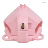 Chastity Cage with Harness Sislab 5.5 x 3.5cm Pink