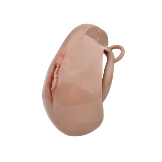 Cage de Chasteté avec Harnais Sislab 5.5 x 3.5cm Marron