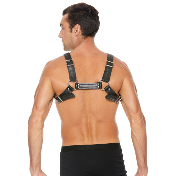 Harnais Buckle Bulldog Noir