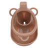 Cage de Chasteté avec Harnais Sislab 5.5 x 3.5cm Marron