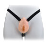 Cage de Chasteté avec Harnais Sislab 5.5 x 3.5cm Beige