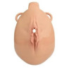 Cage de Chasteté avec Harnais Sislab 5.5 x 3.5cm Beige