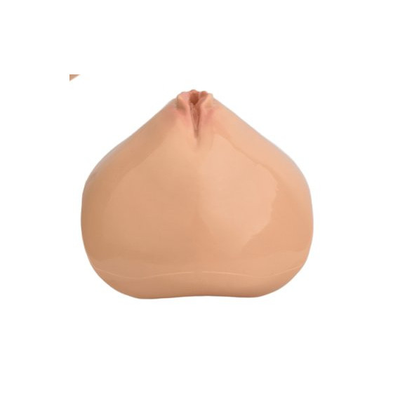 Cage de Chasteté avec Harnais Sislab 5.5 x 3.5cm Beige