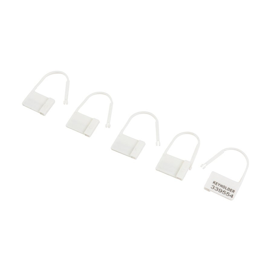 Lot de 5 Cadenas Lock Numérotés Blanc