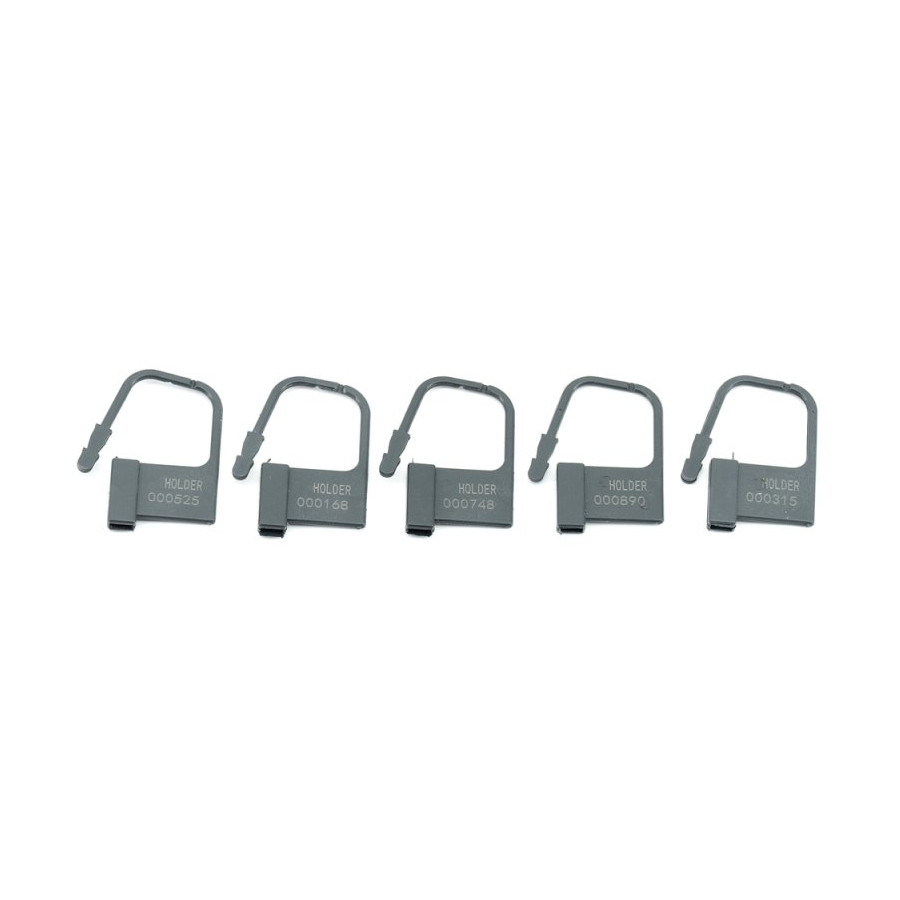 Lot de 5 CADENAS LOCK Numérotés Noir